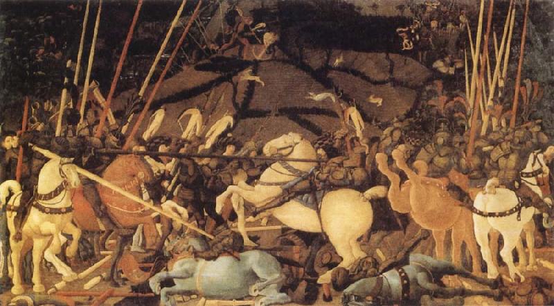 UCCELLO, Paolo Battle of San Romano oil painting image